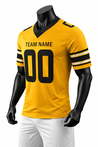 Camiseta Deportiva Personalizada con Cuello en V y Manga Corta, con Impresión de Nombre y Número, Transpirable, de Secado Rápido, OEM, ODM, Venta al Por Mayor - Product Image 3