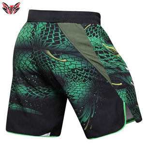 กางเกงขาสั้น MMA ดีไซน์น้ำหนักเบาสำหรับผู้ชายชุดฝึกต่อสู้ดีไซน์2023ดีที่สุด - Product Image 4