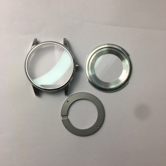 316L Stainless Steel Watch Case 41mm Fit ETA 2824 SW200 Sapphire Glass Waterproof OEM Custom Mechanical Watch Parts