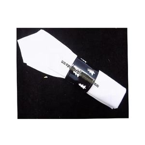 Servilleteros creativos personalizados al por mayor hechos a mano, decoración de mesa, metal negro, hierro, fiesta, boda, soportes para anillos - Product Image 2