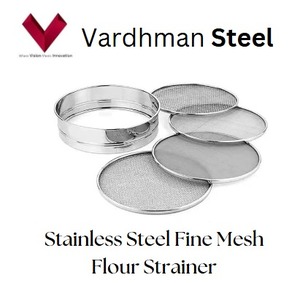 Factory Outlet Sale Cheap Price Stainless Steel Fine Mesh Flour Strainer, Fine Mesh Baking Strainer, <b>Metal</b> Sifting Sieve - Product Image 5