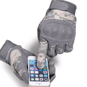 High Quality Winter Casual Leather Tactical <b>Working</b> <b>Gloves</b> for Men with Touchscreen and Needle Detection - Product Image 6