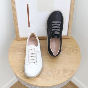 [JSHOE] tendance portable miellat élastique baskets en action en cuir chaussures décontractées femmes mode article de mode quotidien - Product Image 3