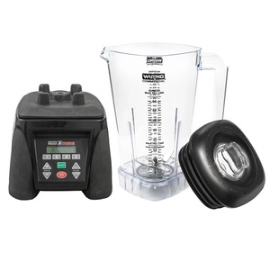 Mixeurs commerciaux de qualité supérieure 120V MX1500XTS 4hp, 5+ vitesses, broyage de glace, garantie 2 ans, clavier LCD, acier inoxydable pour extérieur - Product Image 1