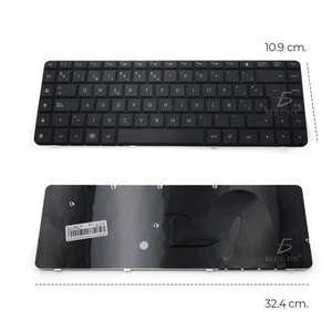 Clavier d'ordinateur portable compatible HP Compaq G56/G62/CQ56, style mécanique à membrane, interface USB, langue anglaise - Product Image 2