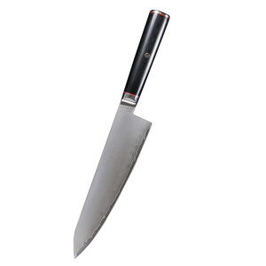 Couteau de chef professionnel Super Sharp personnalisé en gros lame damas en acier japonais VG10 couteau de cuisine complet pour chef - Product Image 1