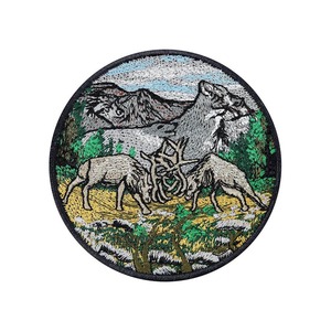 Custom Design Embroidery Patches Handmade Polyester <b>Badge</b> Iron Embroidered <b>Badges</b> Woven Fabric Logo Custom Sizes for Clothing - Product Image 3