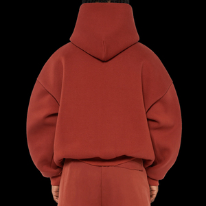 Jersey de gran tamaño para hombre, sudaderas con capucha de peso pesado para hombre, logotipo personalizado, sudaderas con capucha con hombros caídos en blanco, Sudadera con capucha de felpa francesa - Product Image 2