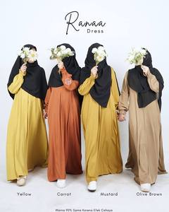 ABAYA CASUAL MÁS VENDIDA, TELAS DE RAYÓN TRANSPIRABLES, DISPONIBLE EN MUCHOS COLORES - Product Image 3
