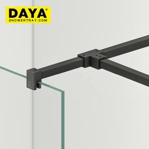 Cabina de <span class=keywords><strong>ducha</strong></span> de vidrio templado, transparente, Nano, fijo, sin marco, grueso, personalizable, para Baño - Product Image 4