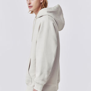 Chándal 100% algodón estampado personalizado hombres ropa de calle de gran tamaño sudaderas con capucha y pantalones de chándal Joggers conjunto algodón deportes Jogging chándal - Product Image 3