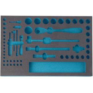 Insert en mousse souple à deux composants Hazet pour boîtes à outils 163-57/56 - Product Image 1