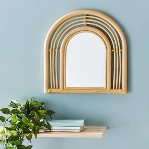 Bathroom full size <b>wall</b> <b>hanging</b> rattan <b>mirror</b> rectangular natural stylish art <b>mirrors</b> for room decorations - Product Image 3