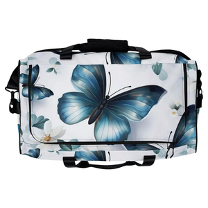 กระเป๋าดัฟเฟิลพิมพ์ลายซับลิเมชันกันน้ำสำหรับผู้ชายและกีฬากลางแจ้งแบบลำลอง100% การฝึกกีฬาโพลีเอสเตอร์ - Product Image 4