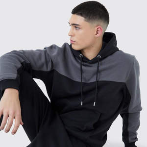 Survêtement pour homme de qualité supérieure, personnalisé avec logo imprimé, respirant, coupe-vent, en plusieurs tailles, différentes couleurs, 100% coton - Product Image 3