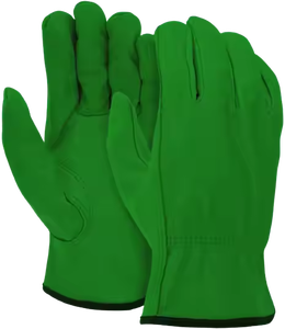 Gants de conducteur en cuir de chèvre robustes Travail doux avec résistance à la chaleur à l'abrasion Gants de sécurité confortables pour conducteurs - Product Image 3