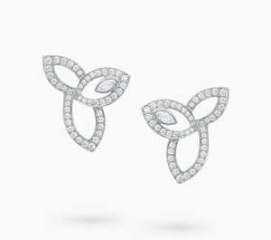 Personnalisation 4PCS Fine Jewelry Lab Grown CVD Natural Diamond Sets Pendentif Chaîne Anneaux Or Blanc 10k/14k/18k Cadeau de Fête - Product Image 1