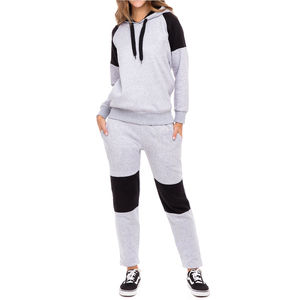 El mejor material, el mejor fabricante, tarifa de fábrica, el más vendido, la última facción, chándales informales, conjunto de 2 piezas, chándal de Jersey para mujer - Product Image 1