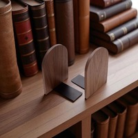 Sujetalibros de Madera Ecológicos para Decoración del Hogar, Organización de Libros, DVD, Carpetas y Cuadernos, Disponibles para Exportación, Precio desde India