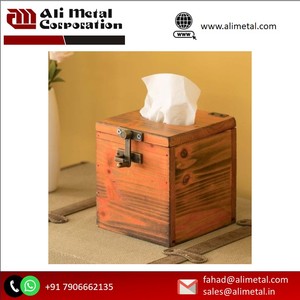 ที่ใส่กล่องกระดาษทิชชู่ที่ใส่กระดาษเช็ดปากที่ใส่กระดาษทิชชู่สำหรับบ้านสำนักงานรถ - Product Image 4