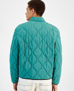 Chaqueta acolchada personalizada para hombre, impermeable, cortavientos, abrigo de invierno de alta calidad, relleno de plumón, ropa de exterior. - Product Image 5