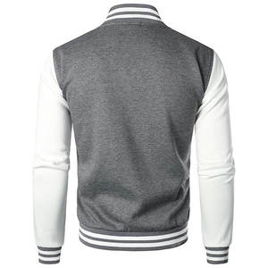 Chaqueta Varsity de Hombre, Estilo Béisbol, Personalizada, de Lona Gruesa, con Cuello Alto, Resistente al Viento, Transpirable, para Invierno - Product Image 1
