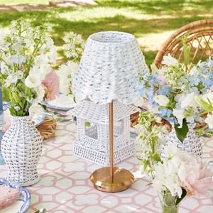 Wholesale Eco-friendly Antique Traditional Design Round <b>Table</b> <b>Lampshade</b> Handwoven Water Hyacinth Nice Price Made in Vietnam - Product Image 2