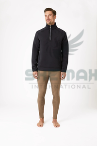 Mens <b>Horse</b> Riding Sweatshirt with Soft Fleece Mens <b>Horse</b> Riding Lining Ideal for Cool Weather Training and <b>Stable</b> Wear - Product Image 2