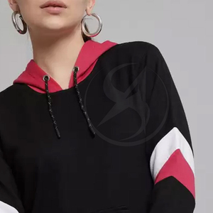 Sudaderas Ligeras de Algodón y Poliéster para Mujer, Antipelusas, Transpirables, Casuales de Invierno, con Logotipo Frontal y Capucha - Product Image 6