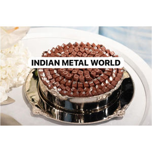 Bol à chocolat vintage en acier inoxydable avec assiette bol de serveur doux fait main créatif bol poli miroir à prix abordable - Product Image 4