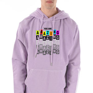 Sweat à capuche 100% coton de haute qualité pour hommes, panneau polaire DTF Dtg, impression numérique, motif de dessin animé, bases DDTF, vêtements pour hommes imprimés - Product Image 1