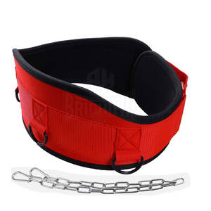 Custom Gym Dip Fitness Belt Entrenamiento Cintura Levantamiento de pesas Cinturón de neopreno Levantamiento de pesas Entrenamiento Neopreno Cinturón de levantamiento de pesas - Product Image 6