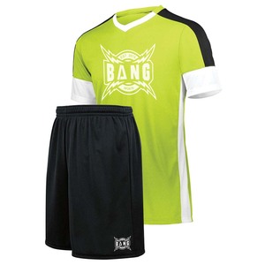 Kits de uniformes de fútbol de poliéster sublimado personalizado de secado rápido para niños y adultos ropa de artes marciales - Product Image 1