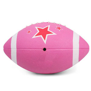Ballon de rugby en caoutchouc Ballon de rugby durable Taille officielle Contrôle supérieur à chaque lancer Ballon de rugby personnalisé - Product Image 6