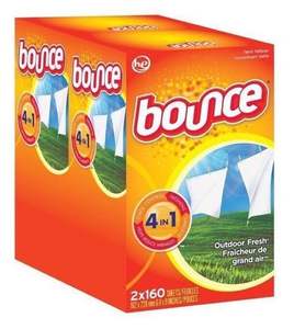 Hojas suavizantes de tela Bounce asequibles, 40 unidades - Product Image 5