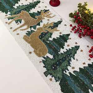 Set de table luxueux fait main avec des perles, antidérapant - Product Image 6