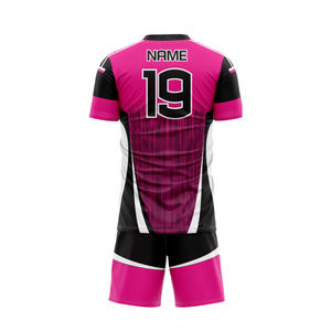Uniforme de fútbol sublimado de diseño personalizado OEM hecho con uniformes de fútbol sin costuras ropa deportiva para adultos ropa de entrenamiento para correr - Product Image 4