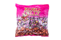 KOKO Jelly Malaisie 380g (0,38kg) Sachet de bonbons solides au chocolat au lait et aux noix brunes, prêts à consommer, conservation à froid