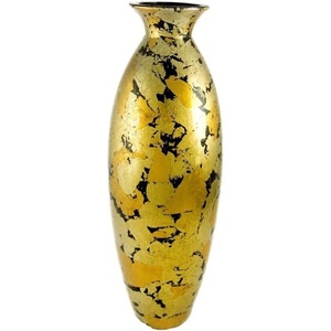 Florero de metal de color negro y dorado Decoración lujosa para el hogar para impresionantes arreglos florales - Product Image 5