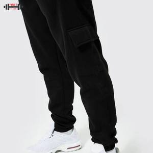 Conjunto de chándal personalizado de invierno para hombre con forro polar con capucha 100% algodón logotipo personalizado y cierre de cremallera servicio OEM - Product Image 5