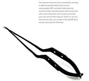 Kamiyama-Micro Ciseaux Neurochirurgie 18cm, Manche à baïonnette, Instruments Chirurgicaux de Qualité Supérieure, Noir - Product Image 5