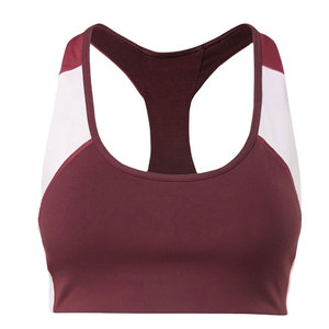 Soutien-gorge de sport léger et simple pour femme, idéal pour le yoga, la course, la gym, le fitness, avec bretelles réglables et maille respirante sur le devant - Product Image 1