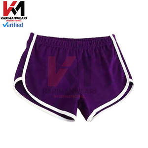 Premium High Quality Breathable <b>Womens</b> Casual Gym <b>Shorts</b> <b>Yoga</b> Workouts Wear Soft Spandex Cotton Blend Fit Customizable Color - Product Image 5