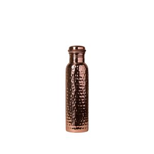 Premium Quality Handcrafted <b>Copper</b> <b>Bottle</b> Hammered Design Eco-Friendly Airtight Ayurvedic Health Benefits Party Use Flask - Product Image 6