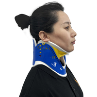 Medresq Dispositif de traction cervicale réglable Collier cervical relaxant du cou Dispositif anti-étouffement Dispositif de sauvetage par étouffement Collier cervical