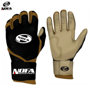 Gants de frappe de Baseball légers unisexes de haute qualité accessoire en cuir de vente chaude antidérapant pour jeunes et adultes - Product Image 1