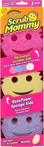 Éponges de cuisine Scrub Mommy, lot de 3, éponges à vaisselle double face, éponges à récurer anti-rayures - Product Image 5