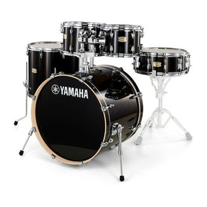 Batterie Yamaha Stage Custom Hip 20 Raven Black Shell Pack, construction robuste et stable pour une performance durable. - Product Image 4