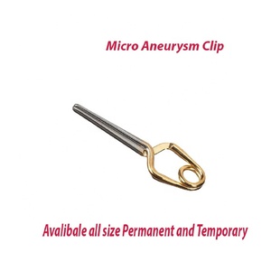 Green swift YASARGIL Aneurysm Clips Stainless Steel Manual CE Certified High Quality Class I Neurosurgery Vascular Instruments - Product Image 3