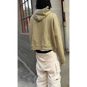 เสื้อฮู้ดพิมพ์ลายพัฟฟ์ สไตล์ฮิปฮอปสำหรับผู้ชาย ใส่ได้ในฤดูหนาว ดีไซน์สั่งทำได้ ปี 2025 ผ้าฟลีซคุณภาพสูง เป็นมิตรกับสิ่งแวดล้อม ผ้าฝ้าย 100% - Product Image 4